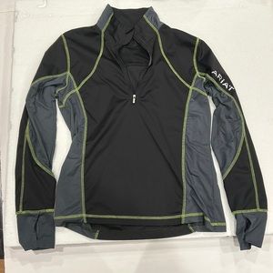 Ariat Tek Half Zip Long Sleeve size Medium
